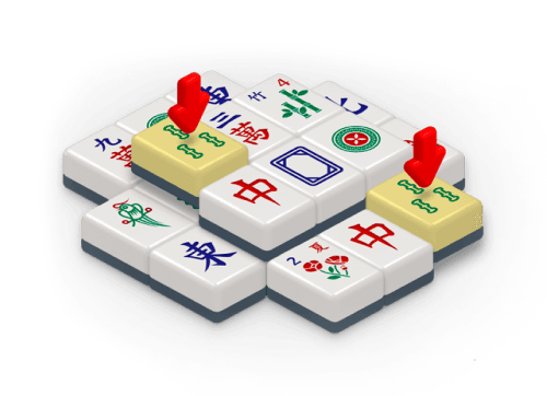Click and match Mahjong tiles
